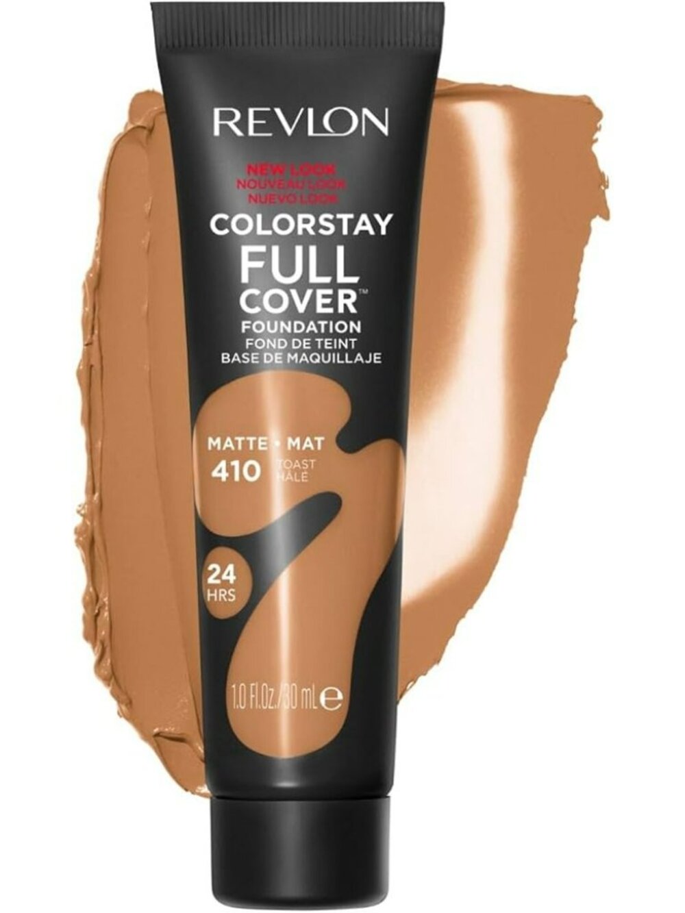 Revlon ColorStay Full Cover Foundation 410 Toast Matte Full Coverage 24HR Wear 1